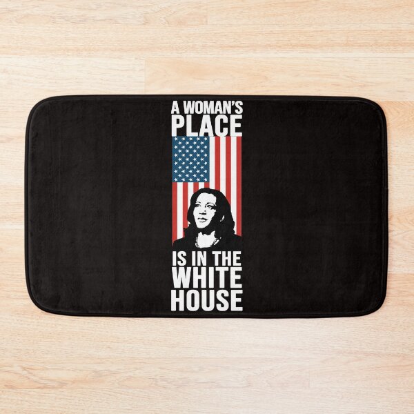 Item preview, a womans place is in the white house kamala harris vice president feminist quote 2021 inauguration designed and sold by GoodyLeo.