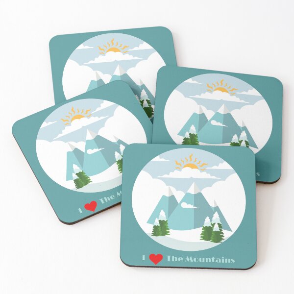 Item preview, I Heart the Mountains  designed and sold by HeatherEthereal.