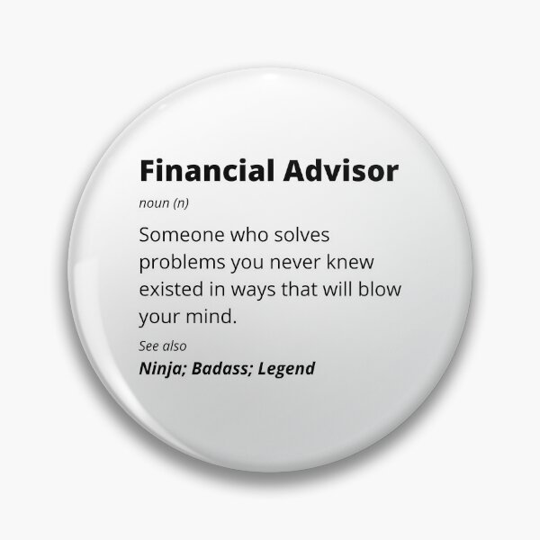 Item preview, Financial Advisor - Ninja, Badass, Legend designed and sold by blueskygiftco.