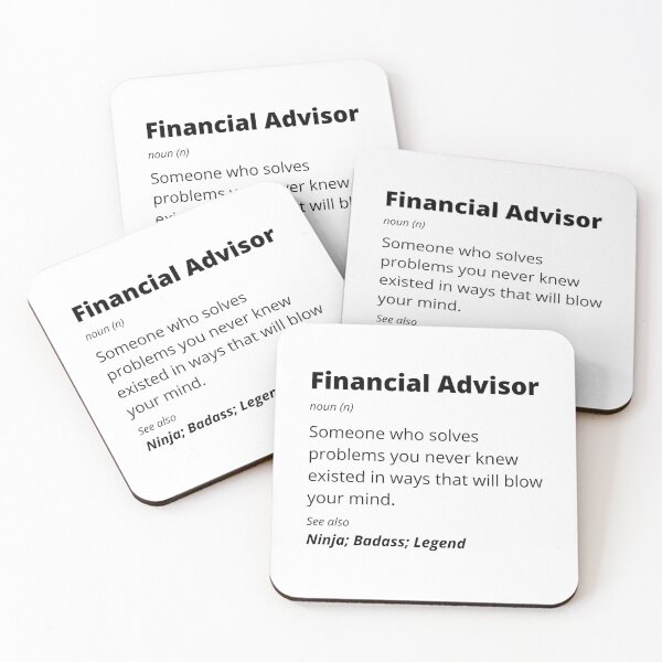 Item preview, Financial Advisor - Ninja, Badass, Legend designed and sold by blueskygiftco.