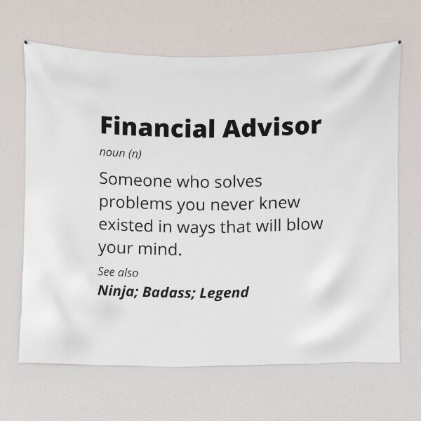 Item preview, Financial Advisor - Ninja, Badass, Legend designed and sold by blueskygiftco.