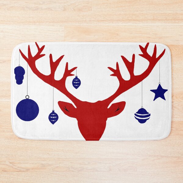 Item preview, Deer with Christmas ornaments. Christmas 2020. designed and sold by Elena González Álvarez.
