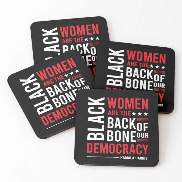 Item preview, Black Women are the backbone of our democracy by Kamala Harris designed and sold by anins-azuree.