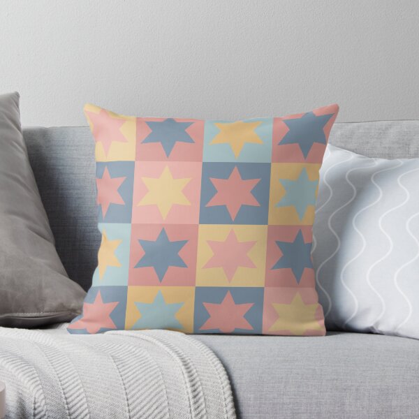 Stars pattern Throw Pillow