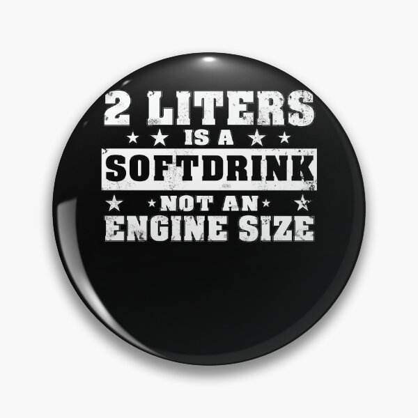 Item preview, 2 liter soft drink engine size Funny V8 displacement gift designed and sold by Renergie.