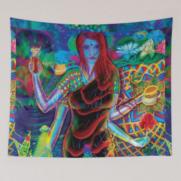 Item preview, Chai Mama Psychedelic spiritual art designed and sold by levit8.