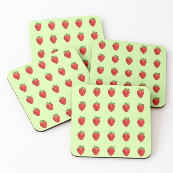 Item preview, mini strawberries sheet designed and sold by promisesarelies.