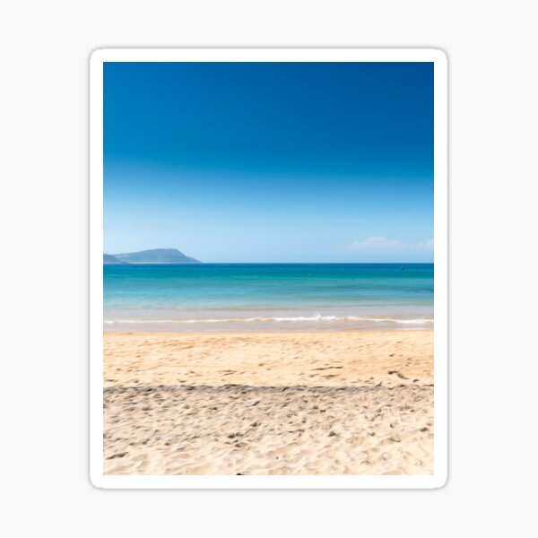 Terrigal Beach Painting, Central Coast Australia Sticker