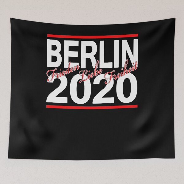 Item preview, Lateral thinker Berlin 08/29/2020 Europe Peace Love Freedom designed and sold by Renergie.