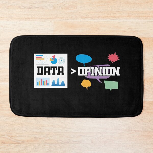 Item preview, Data  is Greater than Opinion Analyst and Data Science Gift  designed and sold by Rzelemenz.