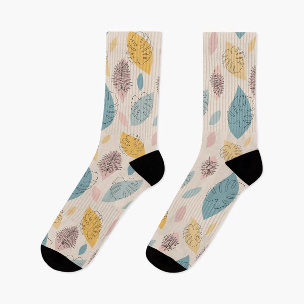 Item preview, Geometric Leaf Print designed and sold by cardtroversial.