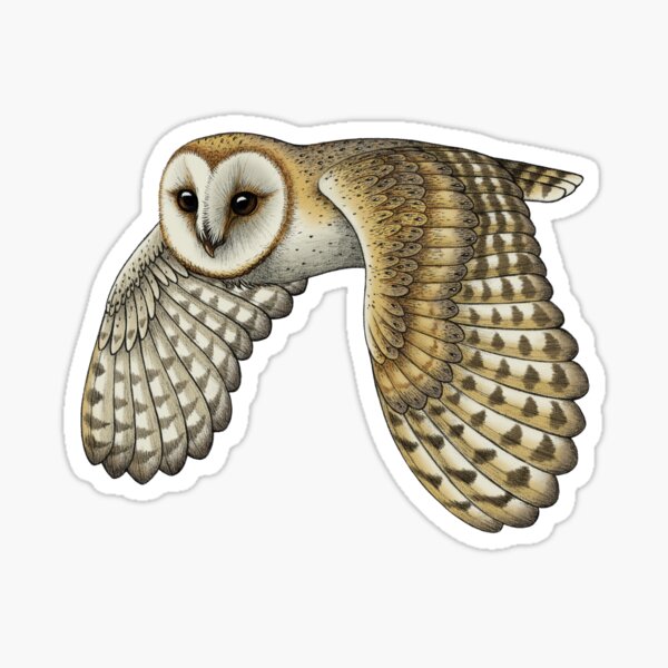 Item preview, Barn Owl designed and sold by lyndseygreen.