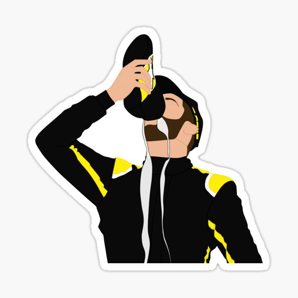 Daniel Ricciardo Shoey Imola 2020 Sticker
