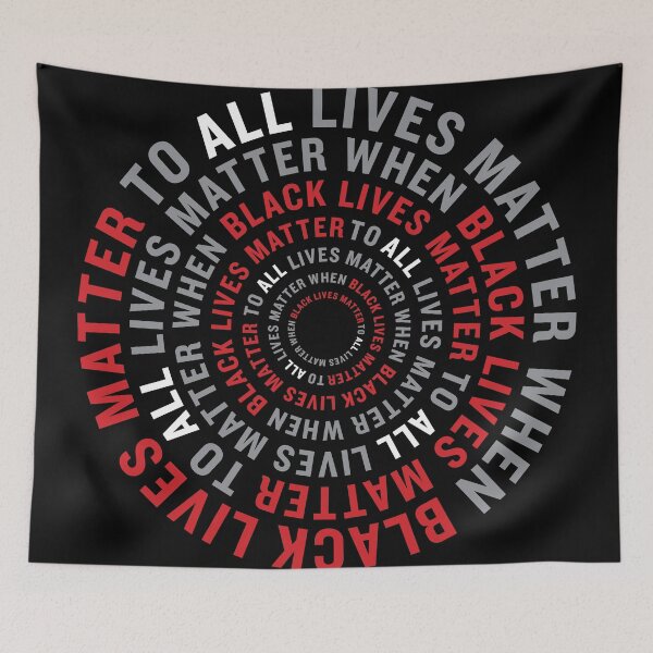 Item preview, BLM: all lives matter when BLACK LIVES MATTER to all designed and sold by Local312.