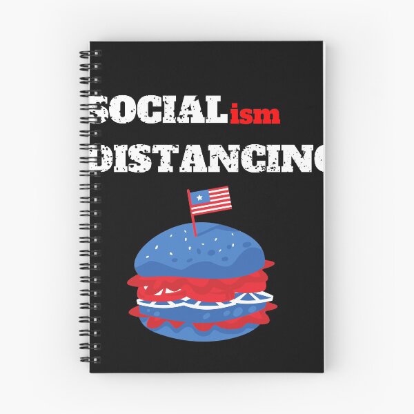 Item preview, SOCIALISM DISTANCING , Anti Socialism , Funny Social Distancing designed and sold by BECOOOL.