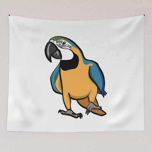 Item preview, Blue and Gold Macaw designed and sold by Zurickdesigns.