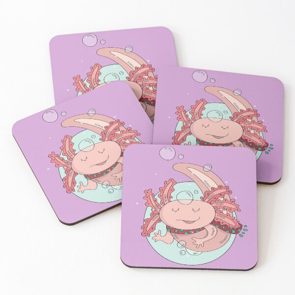 Item preview, Pastel Axolotl Salamander Cute Lizard Lover Gift designed and sold by DanVsPOD.