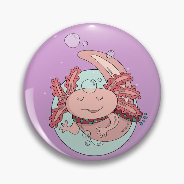 Item preview, Pastel Axolotl Salamander Cute Lizard Lover Gift designed and sold by DanVsPOD.