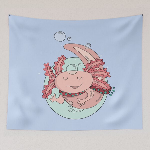 Item preview, Pastel Axolotl Salamander Cute Lizard Lover Gift designed and sold by DanVsPOD.