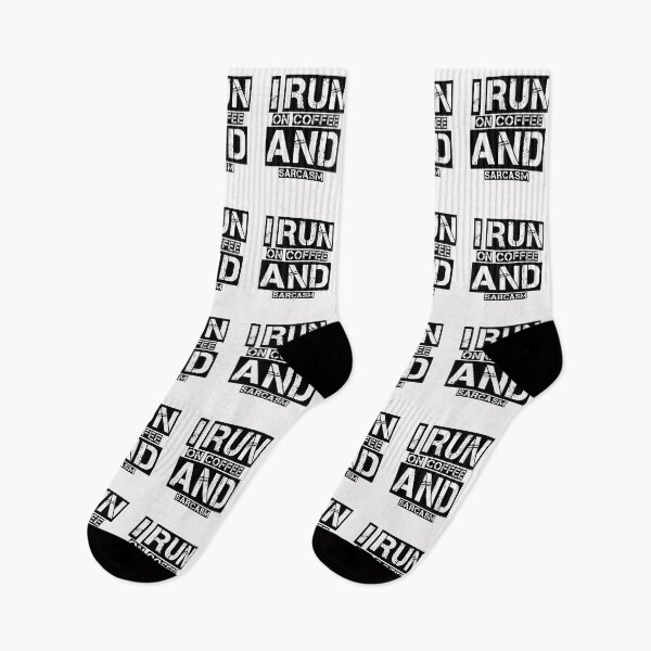 Item preview, I Run On Caffeine Sarcasm And Inappropriate designed and sold by medbouk1.