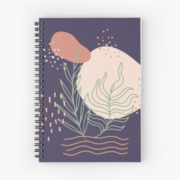 Item preview, Abstract shapes dots lines and tropical plants leaves digital design illustration 60 designed and sold by MyBlackDreams.
