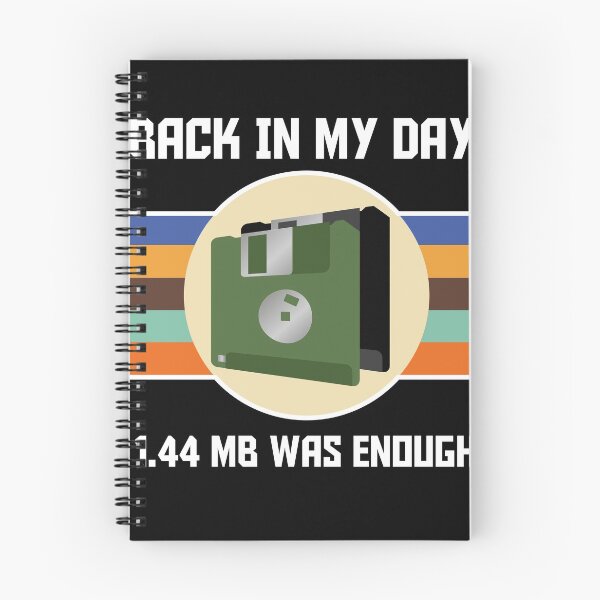 Item preview, Back in my Day 1. 44  was Enough Floppy Disc Gift for Coder  designed and sold by Rzelemenz.