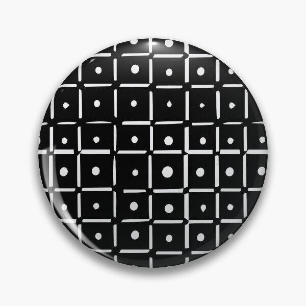Item preview, Block Dot Game, black and White designed and sold by Meg M Studio.