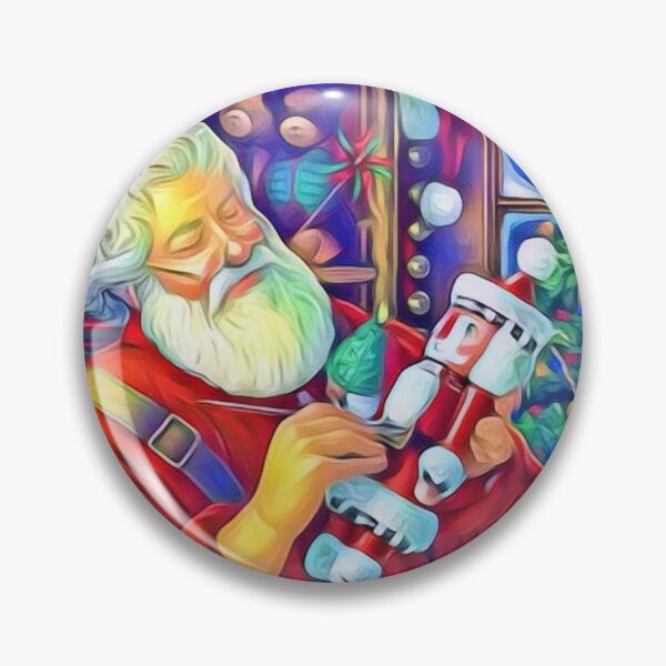 Item preview, Vintage Santa Claus's Workshop Painting designed and sold by Gordon Nelson.