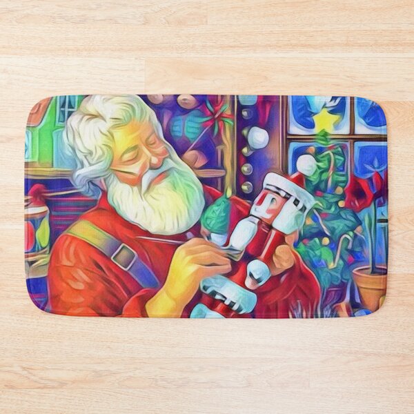 Item preview, Vintage Santa Claus's Workshop Painting designed and sold by Gordon Nelson.