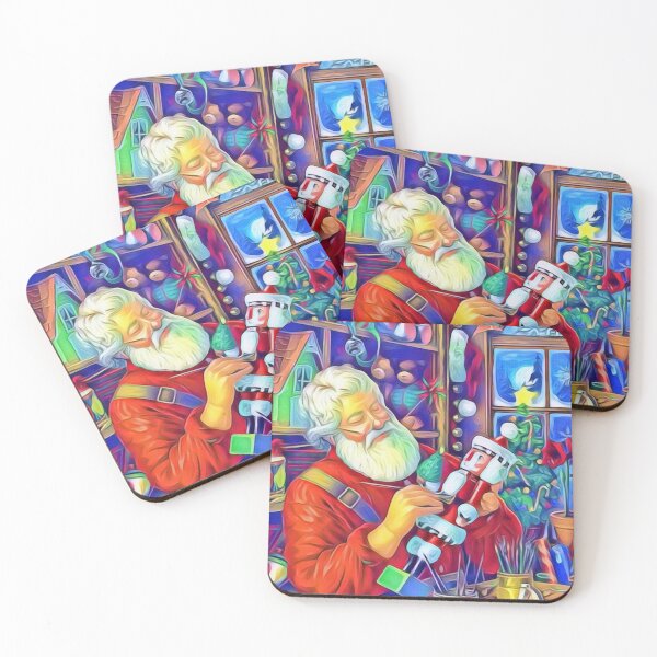Item preview, Vintage Santa Claus's Workshop Painting designed and sold by Gordon Nelson.