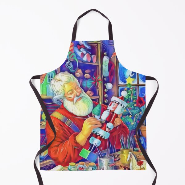 Item preview, Vintage Santa Claus's Workshop Painting designed and sold by Gordon Nelson.