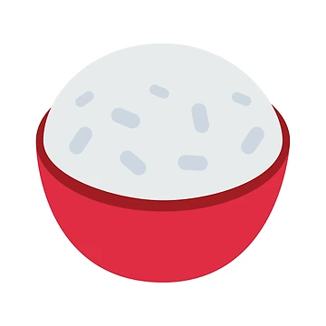 Artwork thumbnail, Cooked Rice by Stitchmoji