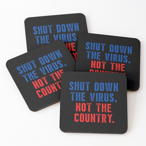 Item preview, Shut Down The Virus Not The Country designed and sold by happinestSHOP.