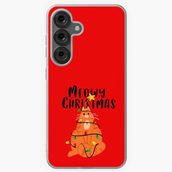 Item preview, Meowy Christmas Funny Ginger Cat  designed and sold by SusanaDesigns.