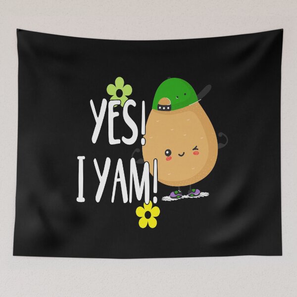 Item preview, Yes I Yam Cute Funny Couple Matching Gift designed and sold by RS-Collections.