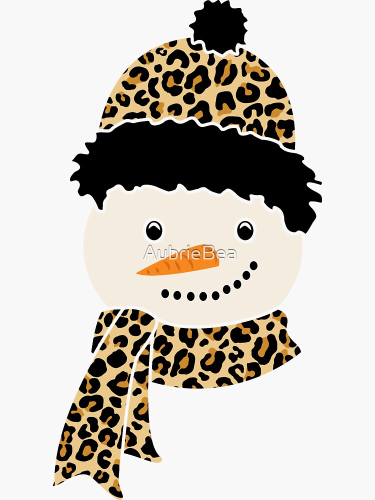 Snowman Leopard Vinyl