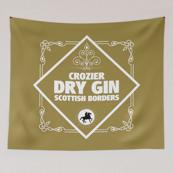 Item preview, CROZIER GIN Label | Border Reivers designed and sold by yourscotborders.