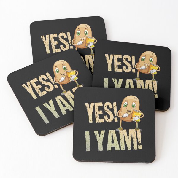 Item preview, Yes I Yam Witty Pun Couple Humor Gift for Men Women designed and sold by RS-Collections.