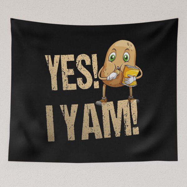 Item preview, Yes I Yam Witty Pun Couple Humor Gift for Men Women designed and sold by RS-Collections.