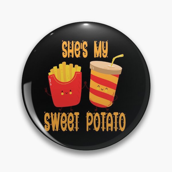 Item preview, She's my Sweet Potato Couples Pun Gift designed and sold by RS-Collections.