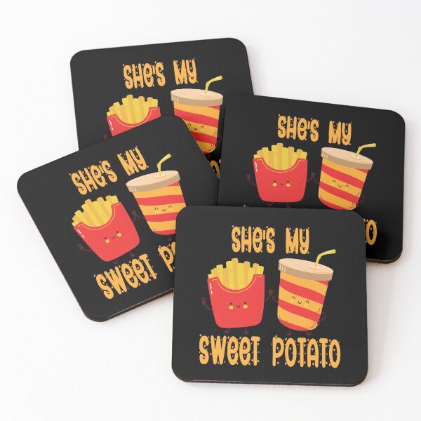 Item preview, She's my Sweet Potato Couples Pun Gift designed and sold by RS-Collections.
