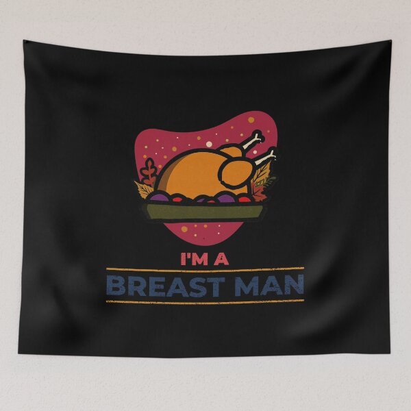 Item preview, I'm A Breast Man | Funny Thanksgiving Turkey Pun designed and sold by MAS-S.