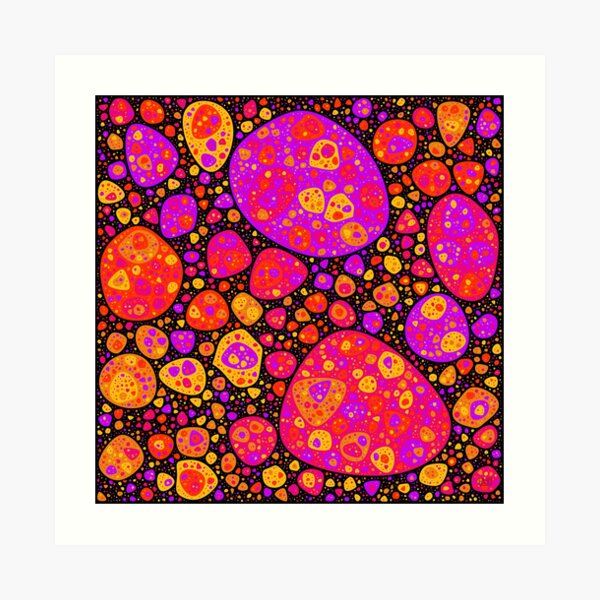 9078 Shapes Art Print