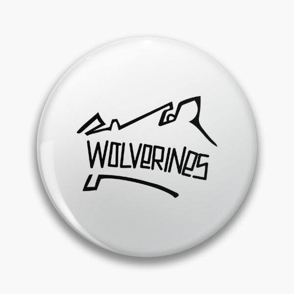 Item preview, Wolverines Symbol (Black) designed and sold by Mercatus.