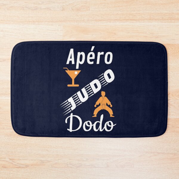 Item preview, apero judo dodo humor gift for background navy blue orange designed and sold by sex-sansbol.