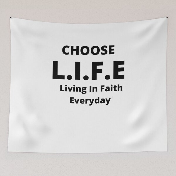 Item preview, choose L.I.F.E. living in faith everyday designed and sold by Lilaclown.
