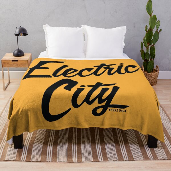 Item preview, Electric City (Black Print) designed and sold by TriforceDad1984.