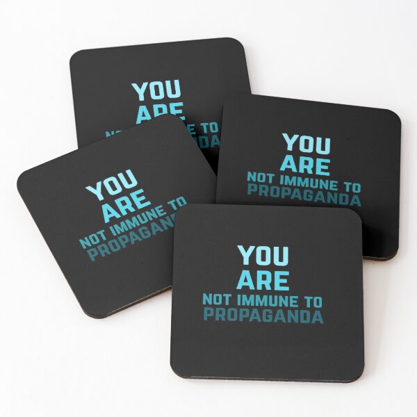 Item preview, Funny humor Gifts - you are not immune to propaganda  designed and sold by AYACHI90.