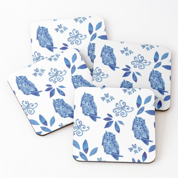 Item preview, Little Blue Owl  designed and sold by playcreative.