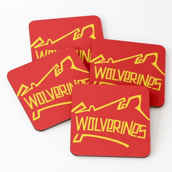 Item preview, Wolverines Symbol (Yellow) designed and sold by Mercatus.